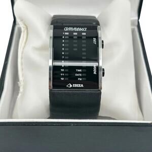 Ibiza Amnesia Black Watch with Box